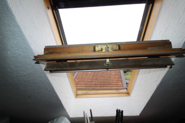 Holzdachfenster Wohneinheit DG