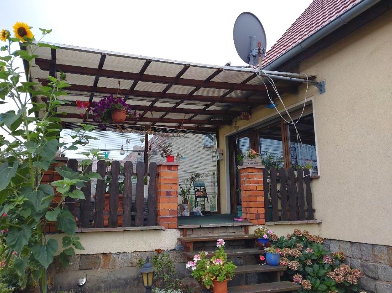 Einfamilienhaus, Terrasse