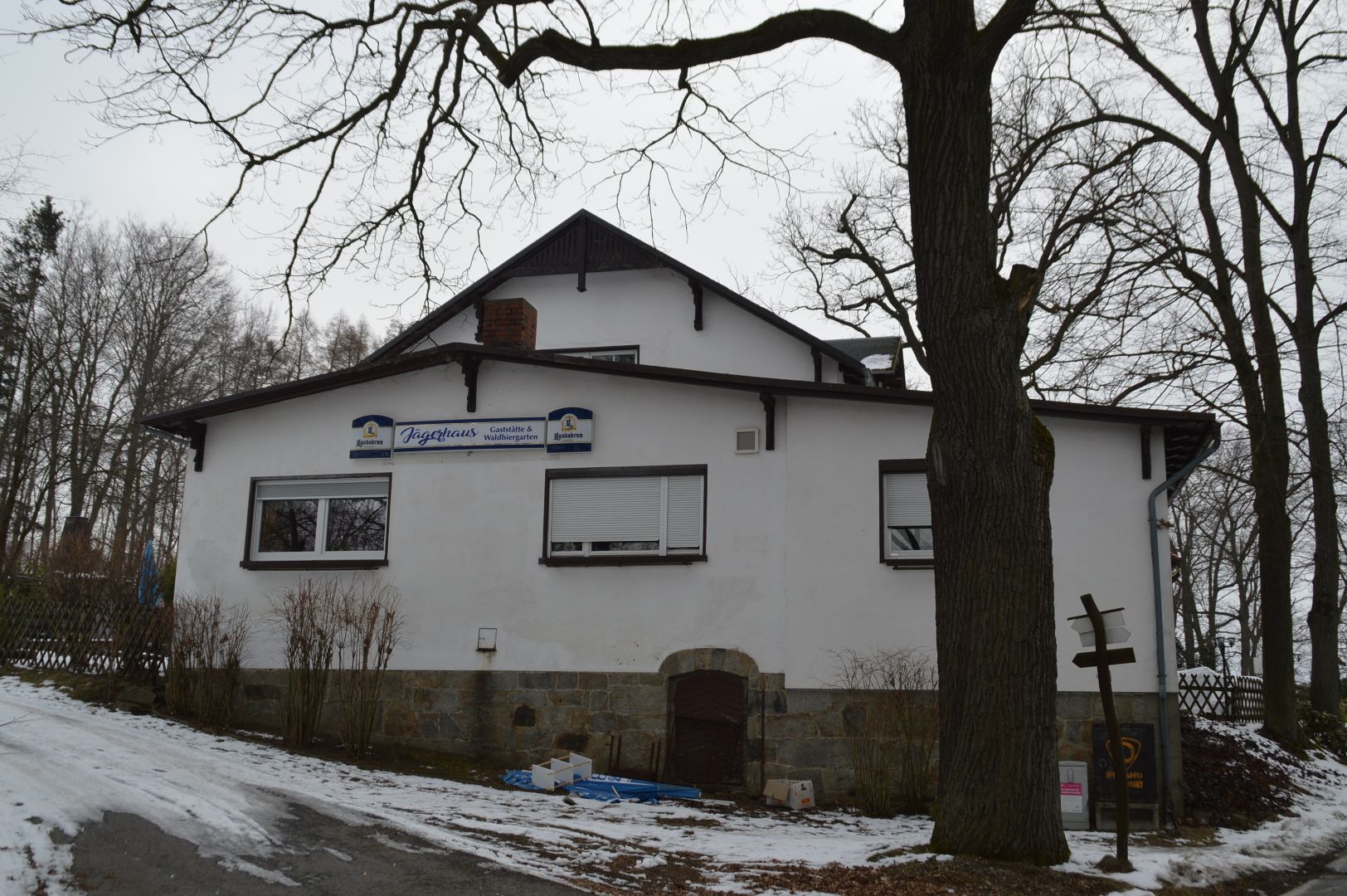 Gaststätte Seitenansicht 