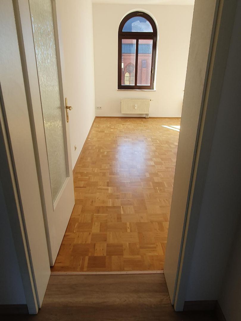 Wohnung 9 rechts, Blick ins Wohnzimmer